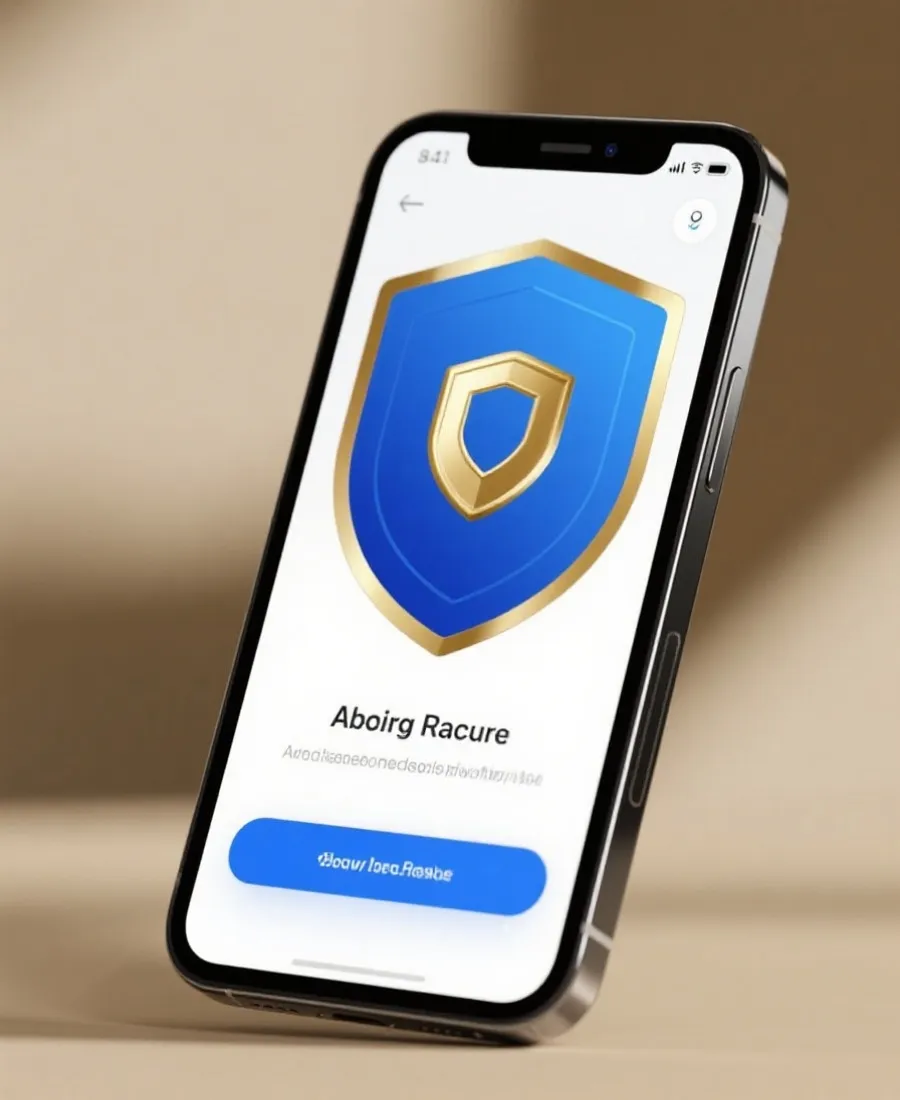 Mobile app interface