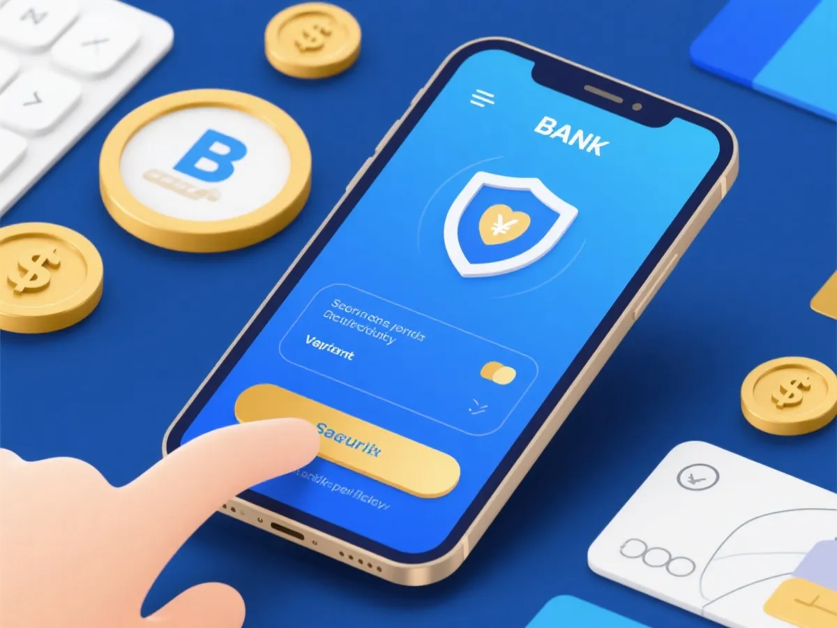Secure digital payment guidance illustration